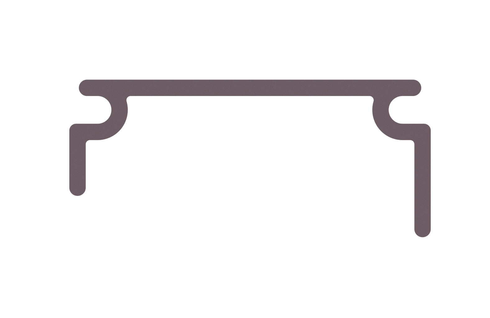 Clip de rétrécissement du poteau lames bois